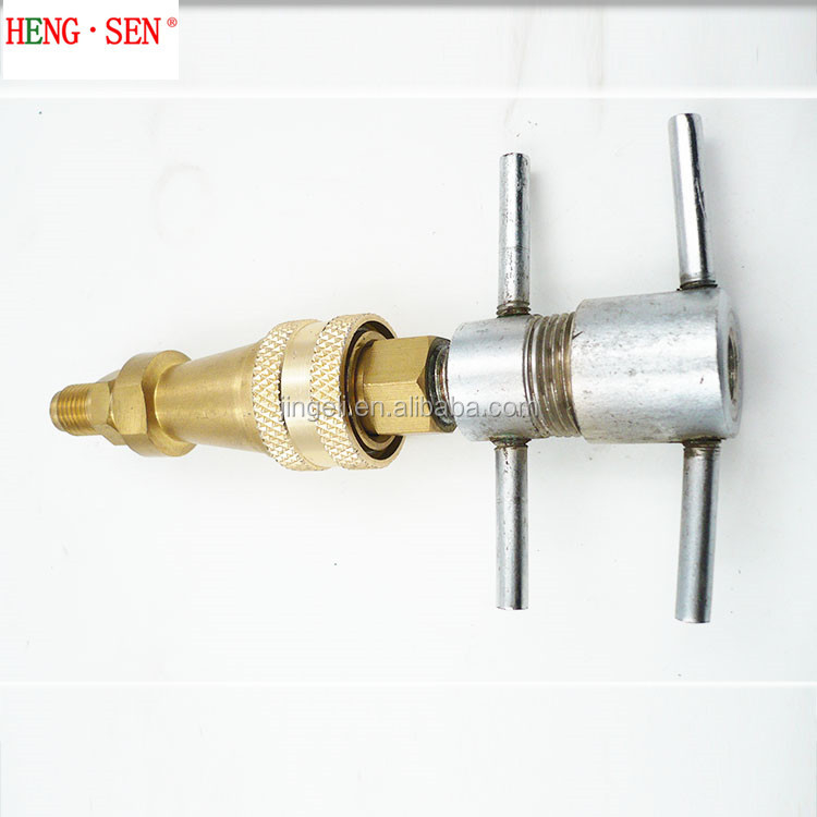 Multi Scene Durable Heating Fill Valve , Brass Air Conditioner Fill Valve